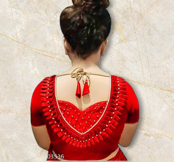 women cotton blouse moti work