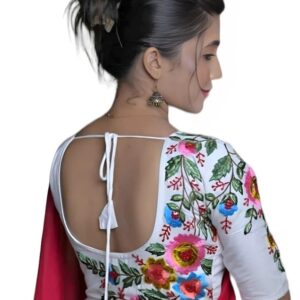 Cotton Embroidery Design blouse