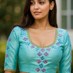 mirror desigen blouses